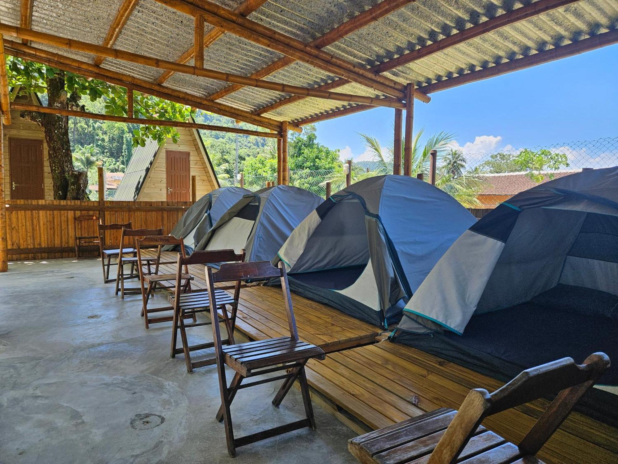 Raio De Sol Pousada & Camping Abraão Exterior foto