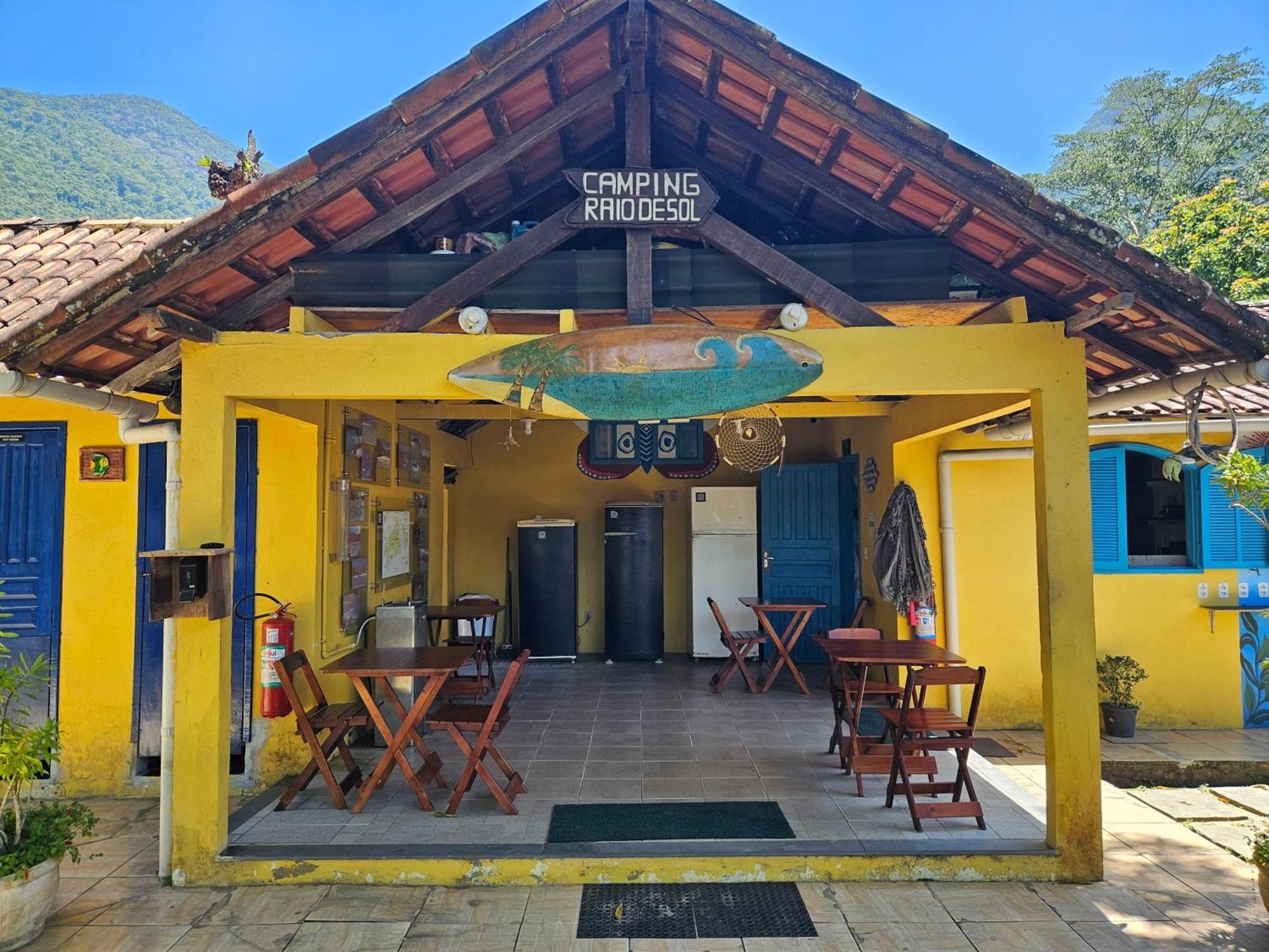 Raio De Sol Pousada & Camping Abraão Exterior foto