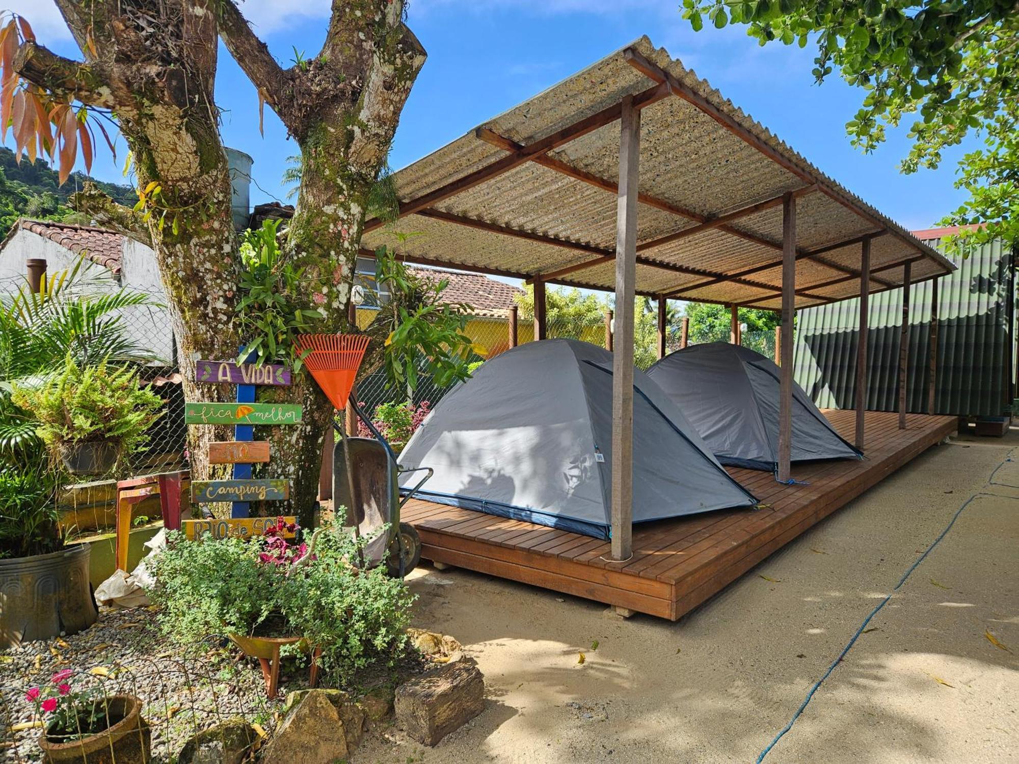 Raio De Sol Pousada & Camping Abraão Exterior foto
